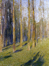 Репродукция картины "forest" художника "мартен анри"