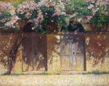 Картина "the wisteria" художника "мартен анри"