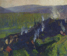 Картина "labastide du vert" художника "мартен анри"