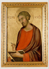 Копия картины "st. luke" художника "мартини симоне"