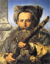 Репродукция картины "ostafij&#160;daszkiewicz" художника "матейко ян"