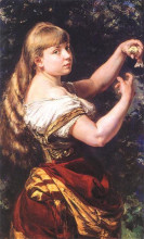 Копия картины "portrait of a&#160;daughter&#160;beata" художника "матейко ян"