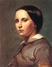 Репродукция картины "portrait of&#160;sister" художника "матейко ян"
