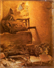 Картина "the interior&#160;of the tomb" художника "матейко ян"