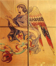 Репродукция картины "angel" художника "матейко ян"