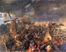 Картина "battle of&#160;grunwald (detail)" художника "матейко ян"