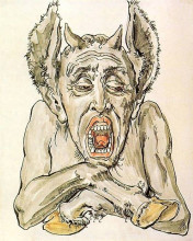 Репродукция картины "devil" художника "матейко ян"