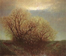 Картина "blossoming trees" художника "меднянский ласло"