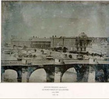 Репродукция картины "le pont neuf (daguerreotype)" художника "мельби антон"