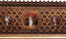 Копия картины "рака св. урсулы (медальоны)" художника "мемлинг ганс"