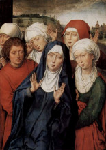 Репродукция картины "гранадский диптих (правое крыло: святые жены и св. иоанн)" художника "мемлинг ганс"