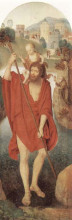 Копия картины "св. христофор" художника "мемлинг ганс"