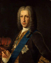 Репродукция картины "prince james francis edward stuart" художника "менгс антон рафаэль"