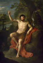 Картина "st. john the baptist preaching in the wilderness" художника "менгс антон рафаэль"