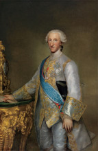 Копия картины "portrait of infante don luis de borb&#243;n" художника "менгс антон рафаэль"