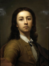 Копия картины "self portrait" художника "менгс антон рафаэль"