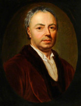 Картина "portrait of the artist&#39;s father" художника "менгс антон рафаэль"
