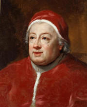 Картина "portrait of pope clement xiii" художника "менгс антон рафаэль"