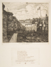 Картина "bain-froid chevrier (chevrier&#39;s cold bath establishment, or the school baths, paris)" художника "мерион шарль"