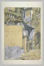 Репродукция картины "projet d&#39;illustration pour macbeth-11" художника "мерсон люк-оливье"