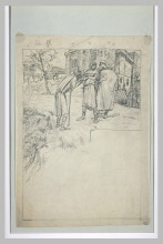 Копия картины "projet d&#39;illustration pour macbeth-13" художника "мерсон люк-оливье"