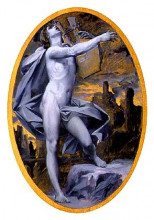 Копия картины "orphée from orphée and eurydice" художника "мерсон люк-оливье"