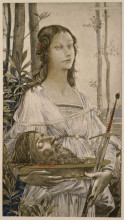 Копия картины "judith" художника "мерсон люк-оливье"