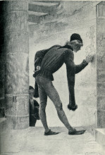 Копия картины "the hunchback of notre-dame illustration" художника "мерсон люк-оливье"