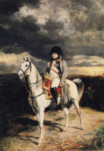 Копия картины "napoleon i in 1814" художника "месонье жан-луи-эрнест"