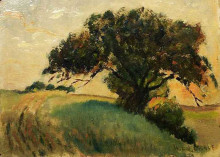 Копия картины "french landscape" художника "меткалф уиллард"