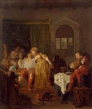Картина "the prodigal son" художника "метсю габриель"