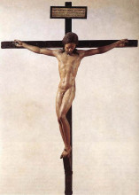 Копия картины "crucifixion" художника "микеланджело"