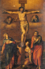 Картина "crucifixion" художника "микеланджело"