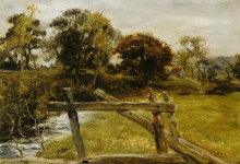 Картина "view near hampstead" художника "милле джон эверетт"