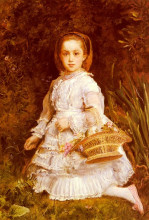 Картина "portrait of gracia lees" художника "милле джон эверетт"
