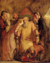Картина "lear and cordelia" художника "милле джон эверетт"
