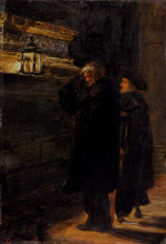 Копия картины "greenwich pensioners at the tomb of nelson" художника "милле джон эверетт"