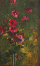 Репродукция картины "floral panel" художника "миреа георге деметреску"