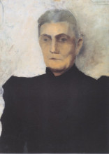Картина "portrait of an old woman" художника "модерзон-беккер паула"