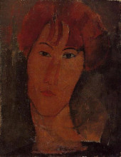 Копия картины "портрет парди" художника "модильяни амедео"