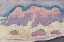 Картина "study of clouds" художника "мозер коломан"