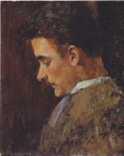 Картина "rudolf steindl, a brother of the artist" художника "мозер коломан"