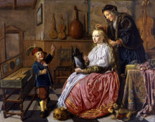 Картина "allegory of vanity" художника "моленар ян минсе"