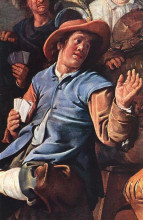 Картина "the denying of peter (detail)" художника "моленар ян минсе"