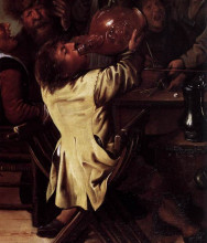 Картина "the king drinks (detail)" художника "моленар ян минсе"