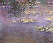 Копия картины "водяные лилии" художника "моне клод"