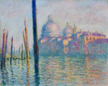 Репродукция картины "большой канал в венеции" художника "моне клод"