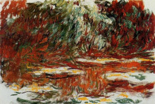Картина "пруд с водяными лилиями" художника "моне клод"
