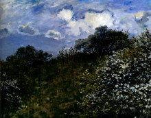 Копия картины "весна" художника "моне клод"
