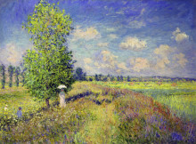 Копия картины "лето, маковое поле" художника "моне клод"